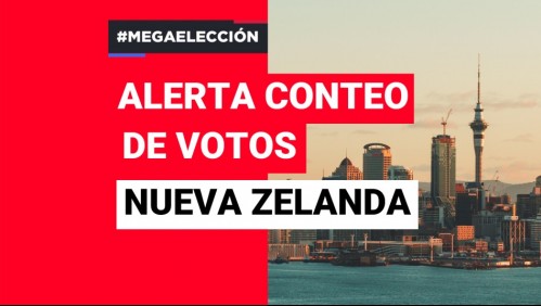 Revisa el resultado del conteo de votos en Nueva Zelanda