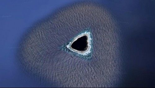 Este es el misterioso 'agujero negro' en el océano Pacífico que fue captado por Google Maps