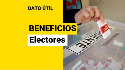 Elecciones: Conoce los beneficios para quienes acudan a votar