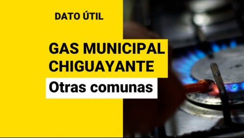 Chiguayante quiere vender gas más barato a sus vecinos: ¿Qué comunas se podrían sumar a la iniciativa?
