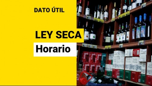 Elecciones: ¿A qué hora se deja de vender bebidas alcohólicas?