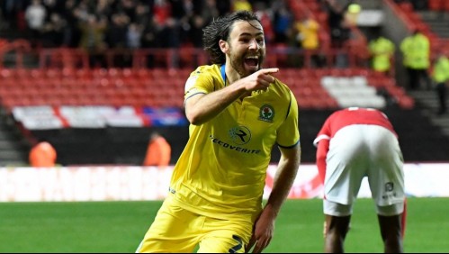 Brereton sigue imparable: Anotó un gol en el empate del Blackburn Rovers ante Bristol