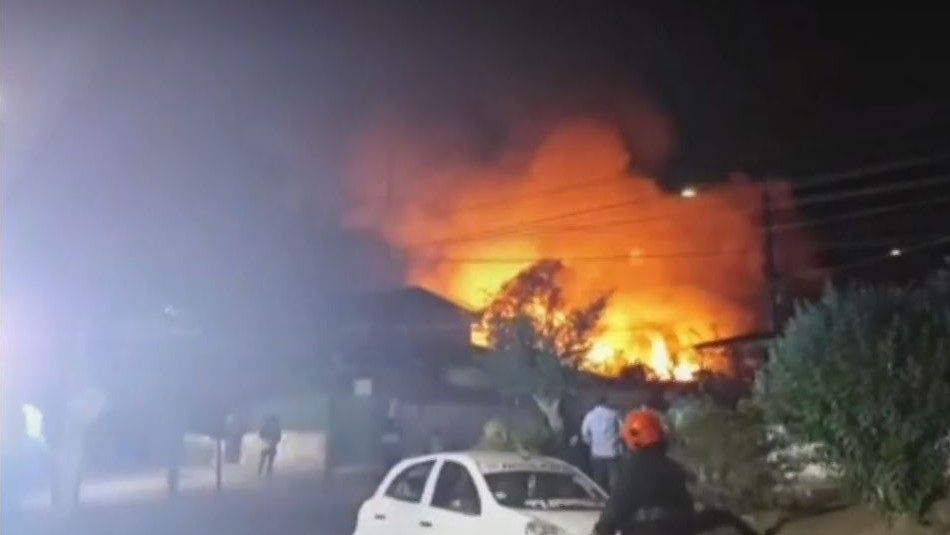 Incendio Cerro Navia