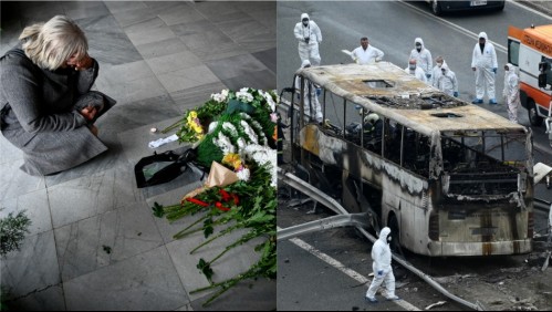 'Escuché a niños que lloraban': el dramático relato de sobrevivientes al accidente en autobús con 46 muertos calcinados