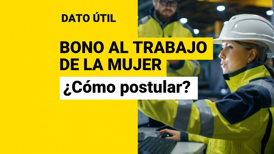 Bono Trabajo Mujer tendrá nuevo pago: ¿Cómo inscribirse en el beneficio? Bono Trabajo Mujer tendrá nuevo pago: ¿Cómo inscribirse en el beneficio?