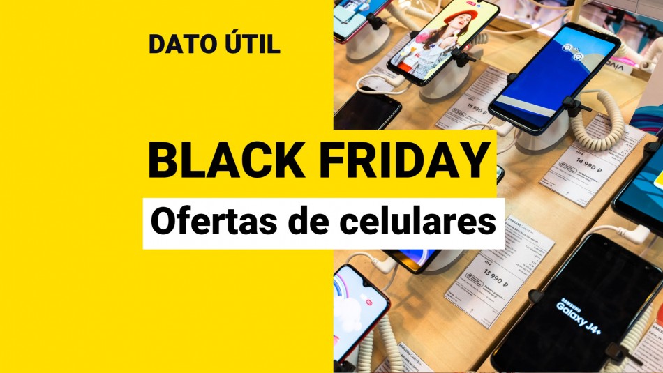 Mejores ofertas en celulares del Black Friday 2021