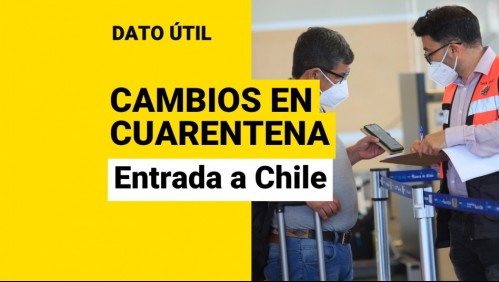 Plan Fronteras Protegidas: ¿Quiénes no deben hacer cuarentena al ingresar a Chile?