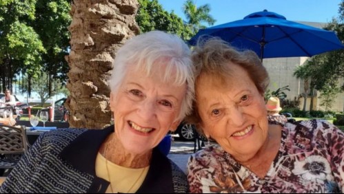 El emocionante reencuentro de dos amigas tras 82 años: Se separaron para escapar de los nazis cuando eran unas niñas