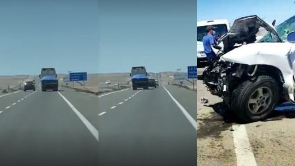 Investigan videos con manejo zigzagueante de camión previo a accidente donde murió joven madre