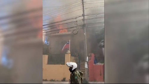 'No pudo levantarse': Adulto mayor recién operado fallece en nuevo incendio que afecta a Valparaíso