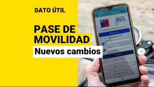 Nuevos cambios al Pase de Movilidad: ¿Desde cuándo se modifican las condiciones para obtenerlo?