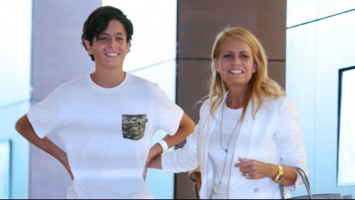 Se robó las miradas: El look de Máximo Bolocco en el lanzamiento de la nueva colección de moda de Cecilia