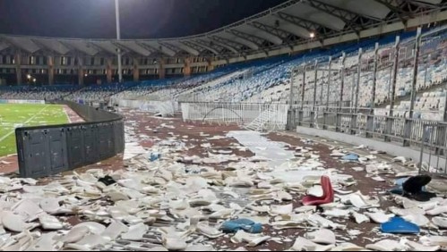 'Caos y descontrol': Hinchas de Colo Colo destruyen estadio de Antofagasta tras la derrota