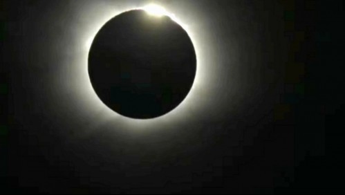 Así se vivió el eclipse solar total desde el cielo antártico