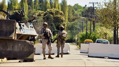 Extienden el Estado de Excepción en cuatro provincias de la Macrozona Sur