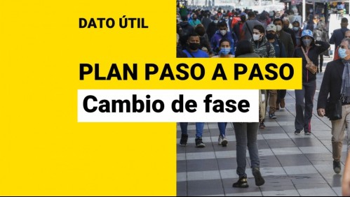 Plan Paso a Paso: Estas comunas cambian de fase este miércoles 8 de diciembre