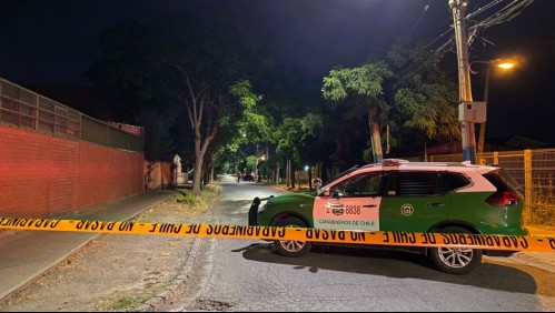 Hombre es asesinado a balazos a bordo de su auto en Maipú: Un vehículo desconocido lo persiguió previamente