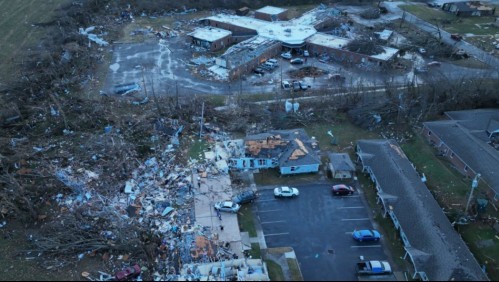 Estados Unidos azotado por tormentas: Al menos 50 muertos por tornado en Kentucky
