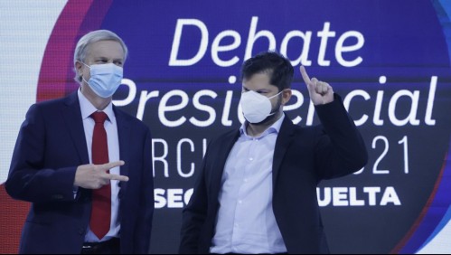 Carrera presidencial: Boric habló de 'campaña sucia' y Kast acusó a su rival de 'no querer debatir'