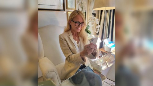 Cecilia Bolocco sorprendió con foto sin maquillaje: 'Tratando de recuperarme de un agitado fin de año'