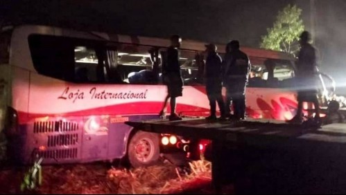 Accidente de autobús deja 18 muertos y 25 heridos en Amazonia de Ecuador