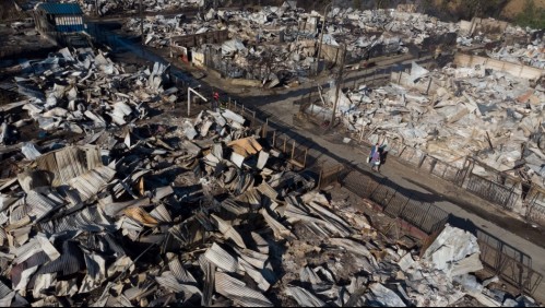 Incendio en Castro: Prevén al menos seis meses para reconstruir las casas de las familias que lo perdieron todo