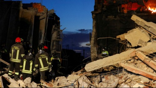 Hallados otros cuatro cuerpos en escombros de edificios derrumbados en Sicilia