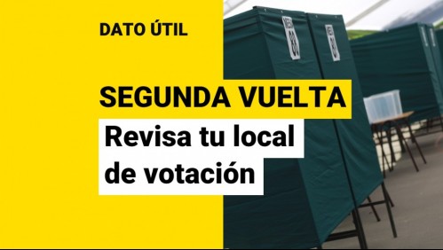 Elecciones Presidenciales 2021: ¿Dónde voto? Cómo consultar tu lugar y mesa de votación con tu RUT en Servel