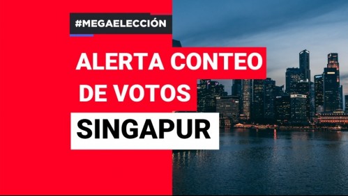 Resultados Elecciones Presidenciales 2021: José Antonio Kast supera a Gabriel Boric en Singapur