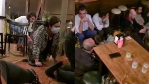 Balacera sorprende a clientes de un bar en Valparaíso: incidente deja una persona herida
