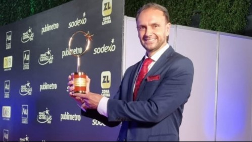 'Gracias por su generosidad': Rodrigo Sepúlveda se quedó con importante galardón de los Premios Estrellas 2021