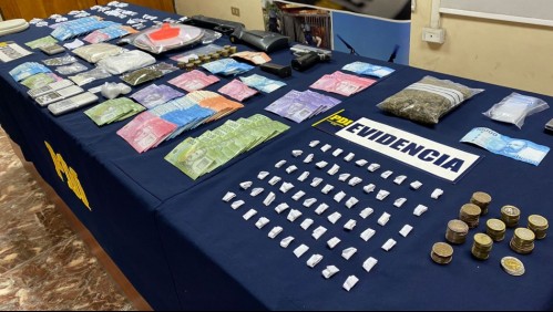 Detienen a 9 sujetos e incautan 2.400 dosis de cocaína: Operativo Microtráfico Cero