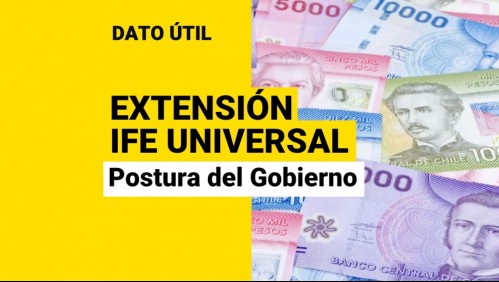 Posible extensión del IFE Universal: ¿Cuál es la postura del Gobierno sobre ampliar el beneficio?