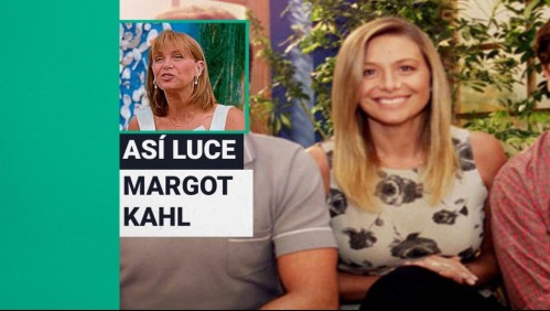 A 15 años de su último programa: Margot Kahl reaparece en un matrimonio con figuras de la TV chilena
