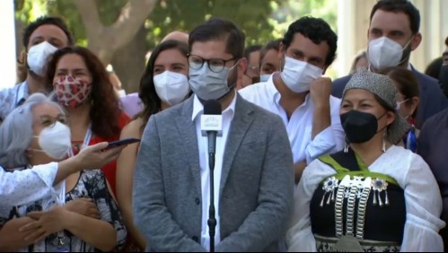 [VIDEO] El cómico momento que protagonizó Gabriel Boric con periodista de Meganoticias