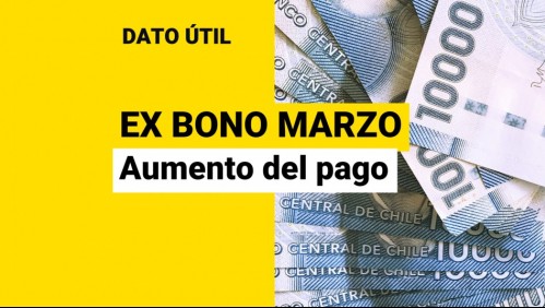 Ex Bono Marzo: ¿Cuánto podría subir su pago en 2022?