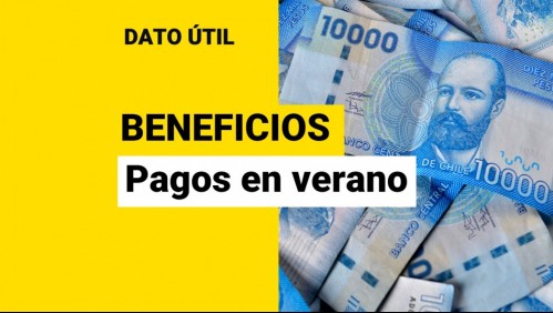 Bonos para el verano: ¿Qué beneficios se entregan en enero?