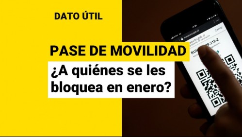 Pase de Movilidad: Conoce a quiénes se les bloqueará desde el 1 de enero