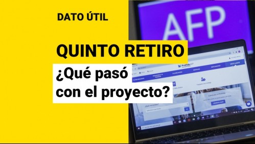 Quinto retiro del 10%: ¿En qué está el proyecto?