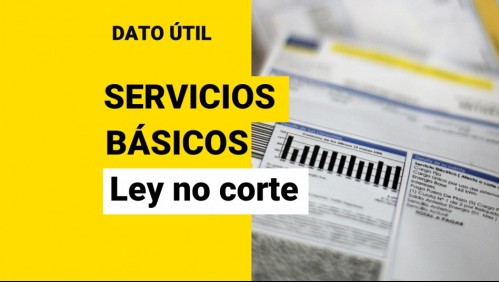 Servicios básicos: ¿Cuáles no se podrían cortar por ley?