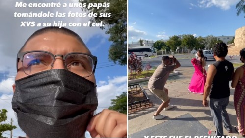 Fotógrafo le regala sesión a una quinceañera tras ver que sus padres la retrataban con un celular