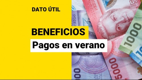 Bonos para el verano: ¿Qué pagos se entregan en enero?