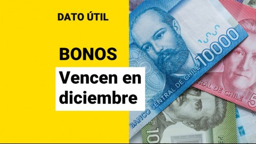 Bonos que vencen en 2021: Estos son los pagos que pueden expirar en diciembre