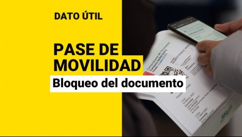 Pase de Movilidad: ¿Desde qué edad podría ser bloqueado el documento?