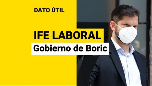 IFE Laboral: ¿Qué pasará con el beneficio en el gobierno de Gabriel Boric?