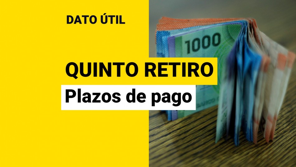 Quinto retiro de AFP ¿Cuál sería el plazo para sacar el dinero y los