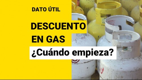 Descuento de hasta $7.000 en precio del gas: ¿Desde cuándo está vigente y cómo cobrarlo?