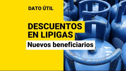 Extienden descuentos de Lipigas a más comunas: ¿Quiénes son los nuevos beneficiarios?