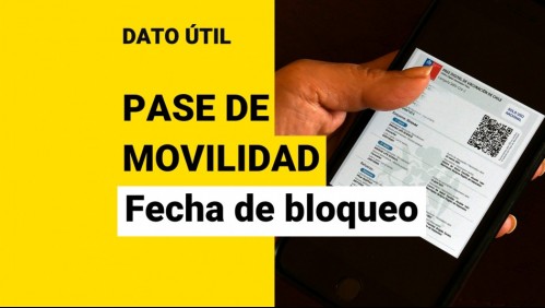 Pase de Movilidad: ¿Cuándo comienza el bloqueo del documento?