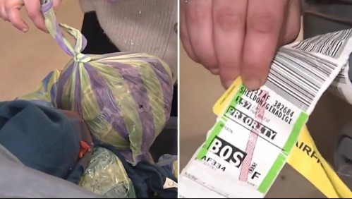 '¿Qué hice mal?': Le abren la maleta a viajera, roban los regalos y los reemplazan con basura y comida de perro